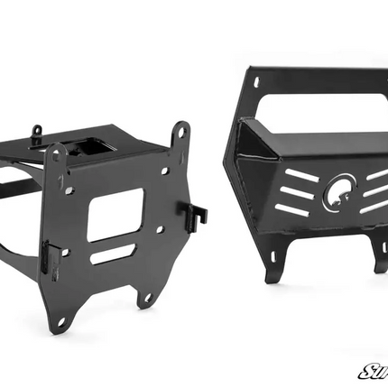 Polaris Rzr Turbo R/pro R Winch Mount Plate, Superatv WM-P-PROR-01