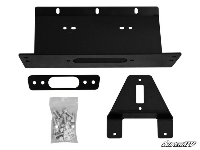 Polaris Ranger Xp Winch Mount Plate, Superatv WM-P-RAN-09XP-00