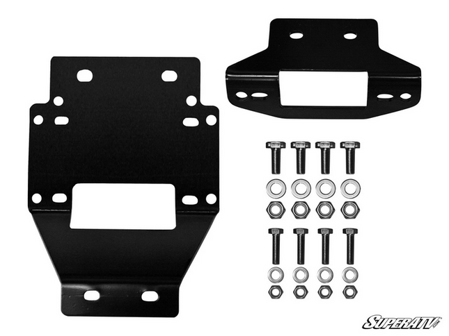 Polaris Rzr Xp 900 Winch Mount Plate, Superatv WM-P-RZRXP-00