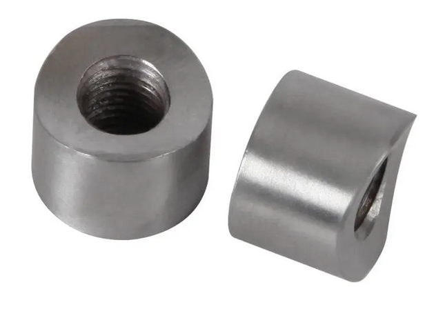 M10 x 1.5 Weld Bung, Mir-u-bung, Sold Pair, Mirrors, Harness, Fixtures, Roll Cage