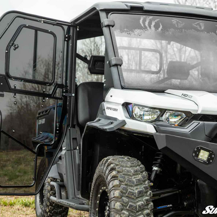 Can-am Defender Traxter Plastic Clear Doors, Super ATV DOOR-CA-DEF-003-72