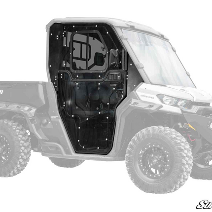 Can-am Defender Traxter Plastic Clear Doors, Super ATV DOOR-CA-DEF-003-72