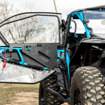 Can-am X3 Upper Doors Clear Windows Plastic, Super ATV DOOR-CA-X3-005-72
