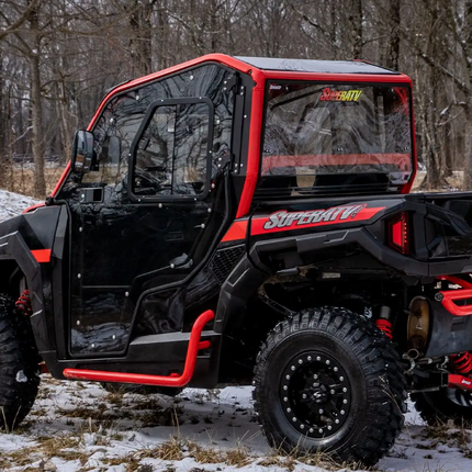 Polaris General Cab Enclosure Doors Clear, Super ATV DOOR-P-GEN-001-72