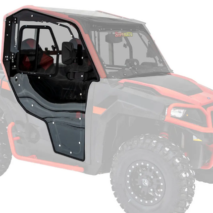 Polaris General Cab Enclosure Doors Clear, Super ATV DOOR-P-GEN-001-72