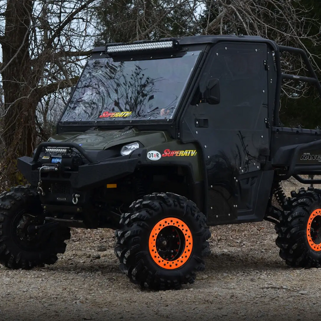 Polaris Ranger Cab Enclosure Doors Clear, Super ATV DOOR-P-RAN-09XP-001-72
