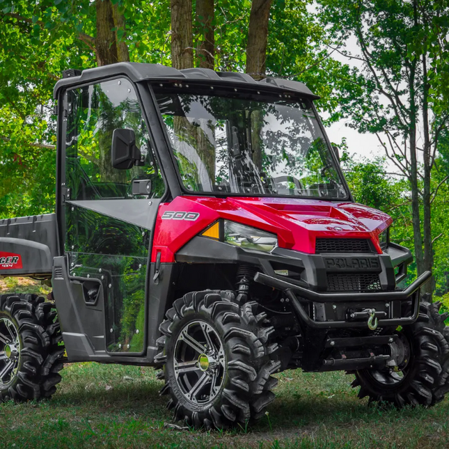Polaris Ranger Cab Enclosure Doors Clear, Super ATV DOOR-P-RAN-MID-001-72