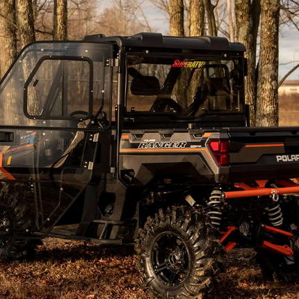Polaris Ranger Xp Cab Enclosure Doors Clear, Super ATV DOOR-P-RAN1K-004-72