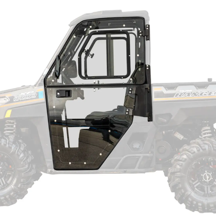 Polaris Ranger Xp Cab Enclosure Doors Clear, Super ATV DOOR-P-RAN1K-004-72