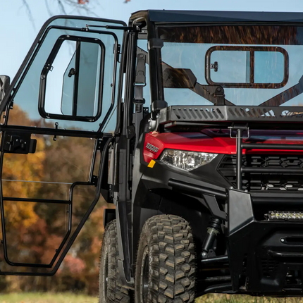 Polaris Ranger Cab Enclosure Doors Clear, Super ATV DOOR-P-RAN1K-002-72