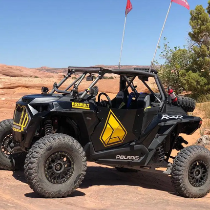 Polaris Rzr Xp Turbo Aluminum Doors & Rear Panels, Super ATV DOOR-P-RZRTS-01