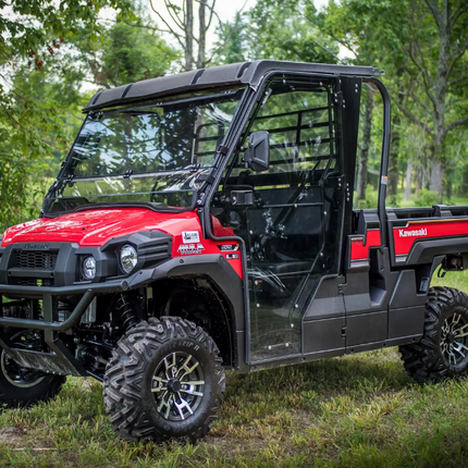 Kawasaki Mule Cab Enclosure Doors Clear, Super ATV DR-K-FX-001-72