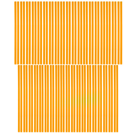 Spoke Skin Set 8.5 & 7.5 Ora, SS-101, 76 Pcs, Orange