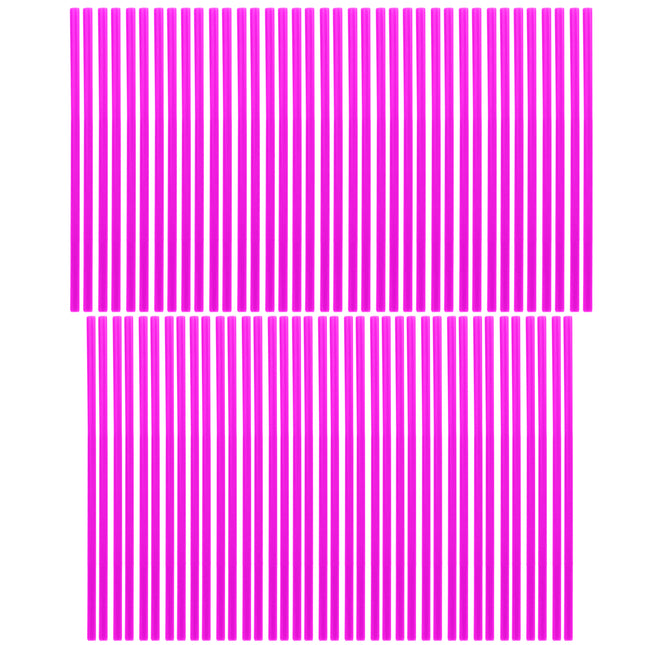 Spoke Skin Set 8.5 & 7.5 Pink, SS-101, 76 Pcs, Pink