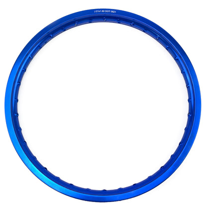 Rim 160 x 21 36H Mtx Moto Alloy Rim Blue
