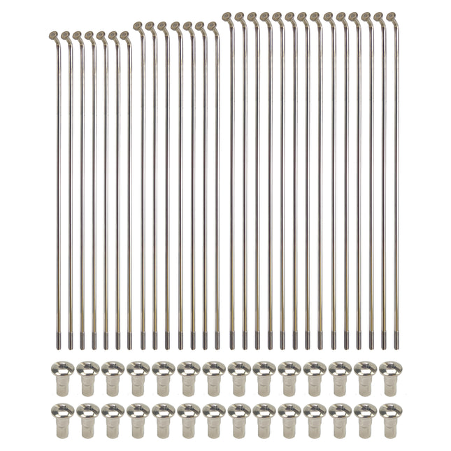 Spoke Set 16x 28 KX80 KX85, Cross-center 50-0016 98-ON, CC50-16, CC50-0016