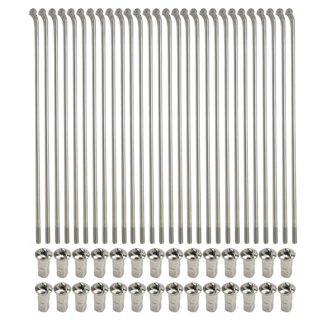 Spoke Set 16x 28 TM80-100, Cross-center 50-0434, CC50-0434
