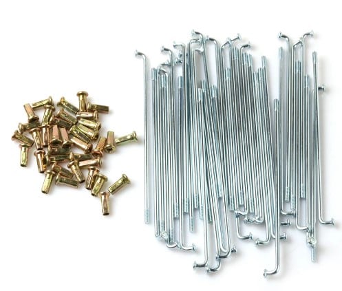 Spoke Set 36pcs 18 160mm Yamaha YBR125 Front Rear 5VL-W5304-01