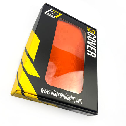 24-25 Sx 65 KTM Orange Pyramid Seat Cover, Blackbird 1531G/01