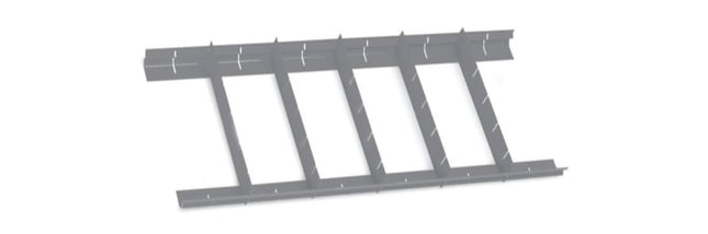 Parallel Partitions for C38, C45PRO M4/M5/M7/M8 Left Side Drawer 570x410mm 70mm Height - Beta Tools 8889PS/7