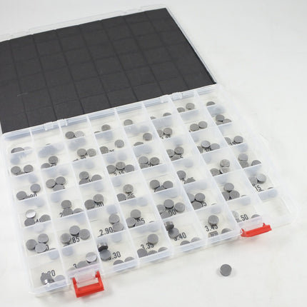 VALVE SHIM KIT 9.48mm 4PCS EA 1.20mm-3.50mm 0.05mm VINTCO 9.48SHIMKIT