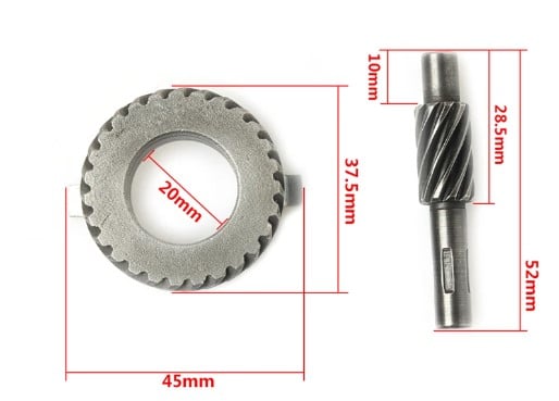 Speedometer Drive Gears Yamaha YBR125 JYM125