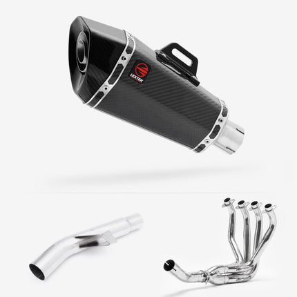 Lextek Carbon Fibre XP8C 210mm Exhaust System for Kawasaki Versys 1000 (12-18)