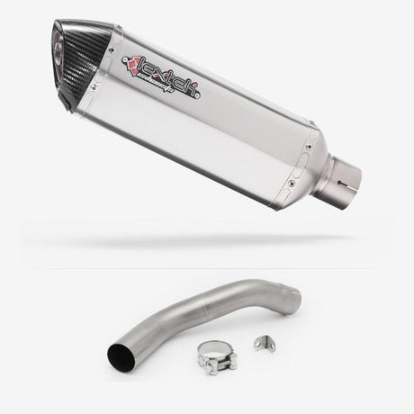 Lextek ST2 Titanium Exhaust 300mm with Titanium Link Pipe for Honda CBR1000RR (17-19)