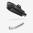 Lextek XP13C Carbon Fibre Exhaust 210mm with Link Pipe for Yamaha Tenere 700 (19-23)