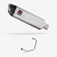 Lextek VP1 Matt S/Steel Exhaust System 300mm for Lexmoto Isca