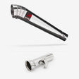 Lextek MP4 S/Steel Megaphone Exhaust 300mm with Link Pipe for KTM 1290 Super Adventure (17-20)