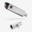 Lextek VP1 Matt S/Steel Exhaust 300mm with Link Pipe for KTM 1290 Super Adventure (17-20)