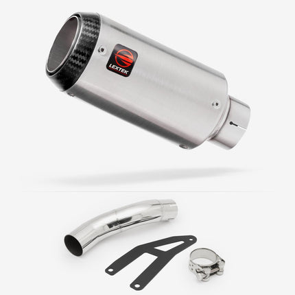 Lextek Matt Stainless Steel CP1 150mm Exhaust with Low Level Link Pipe