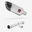 Lextek SP5 Matt Stainless Steel Exhaust 200mm with Link Pipe for Yamaha YZF R1 (99-01)