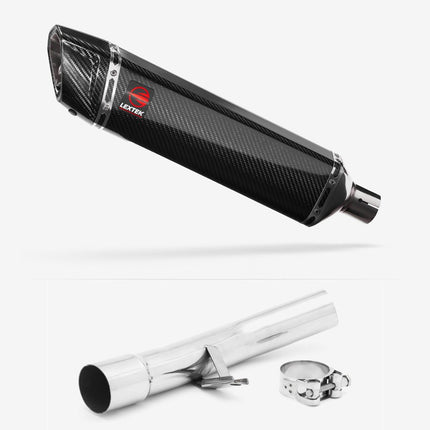 Lextek Carbon Fibre SP7C 400mm Exhaust with Link Pipe