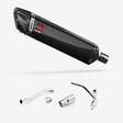 Lextek SP7C Gloss Carbon Fibre Exhaust System 400mm for Pulse XF250GY (06-15)