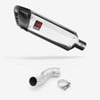 Lextek SP4 Polished Stainless Steel Exhaust 300mm with Link Pipe for Kawasaki Z900 (17-19)
