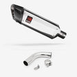 Lextek SP4 Polished Stainless Steel Exhaust 300mm with Link Pipe for Honda CB1000R (08-17)