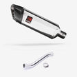 Lextek SP4 Polished Stainless Steel Exhaust 300mm with Link Pipe for Kawasaki ZX-10R Ninja (17- )