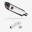 Lextek SP4 Polished Stainless Steel Exhaust 300mm with Link Pipe for Honda CMX500 Rebel (17-19)