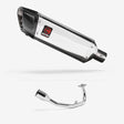 Lextek Stainless Steel SP4 Polished Stainless Steel Exhaust System 300mm