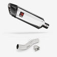 Lextek SP4 Polished Stainless Steel Exhaust 300mm with Link Pipe for Honda CB500 F/X (13-20)