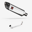 Lextek SP4 Polished Stainless Steel Exhaust System 300mm for Lexmoto Riot 125