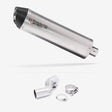 Lextek Stainless Steel RP1 Exhaust 400mm with Link Pipe for Kawasaki Ninja H2 SX (18-20)