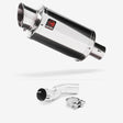 Lextek YP4 S/Steel Stubby Exhaust 200mm with Link Pipe for Kawasaki Z H2 (20-23)