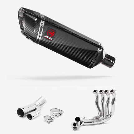 Lextek Carbon Fibre SP9C 300mm Exhaust System for BMW S1000R 2017-2020