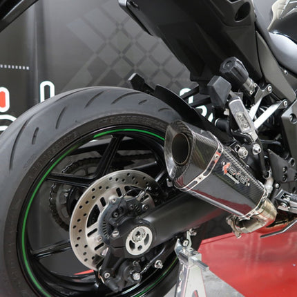 Lextek Carbon Fibre XP8C 210mm Exhaust System for Kawasaki Ninja 1000SX (20- )