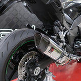 Lextek SP4 Polished Stainless Steel Exhaust System 300mm for Kawasaki Ninja 1000SX (20- )