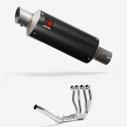 Lextek Carbon Fibre GP8C 240mm Exhaust System for Suzuki GSX 1300 R Hayabusa (21-24)