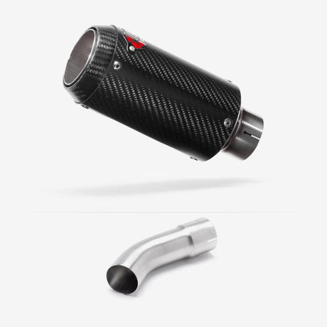 Lextek CP8C Full Carbon Exhaust 150mm with Link Pipe for Suzuki GSX-S 1000 (21-24)